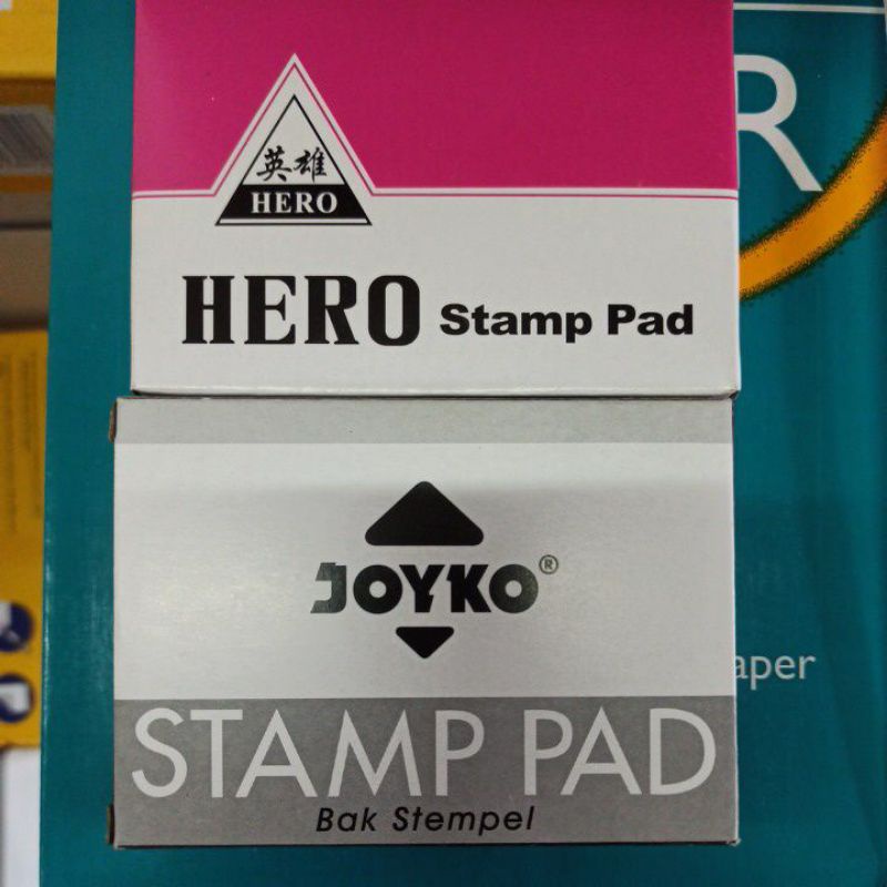 

STAMP PAD / BAK STEMPEL POLOS / ISI JOYKO / HERO