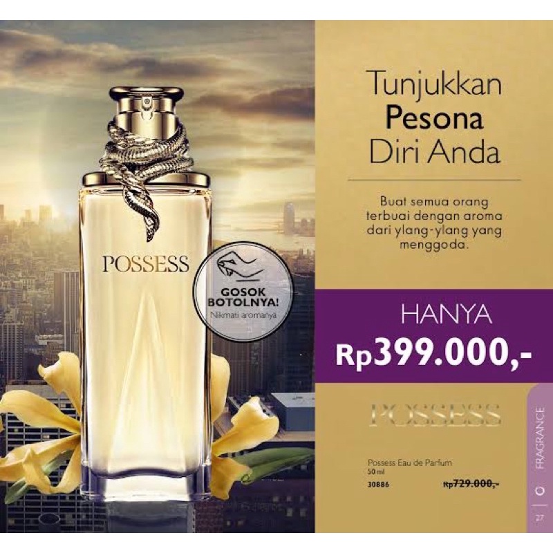 Parfum Posses Oriflame Original member