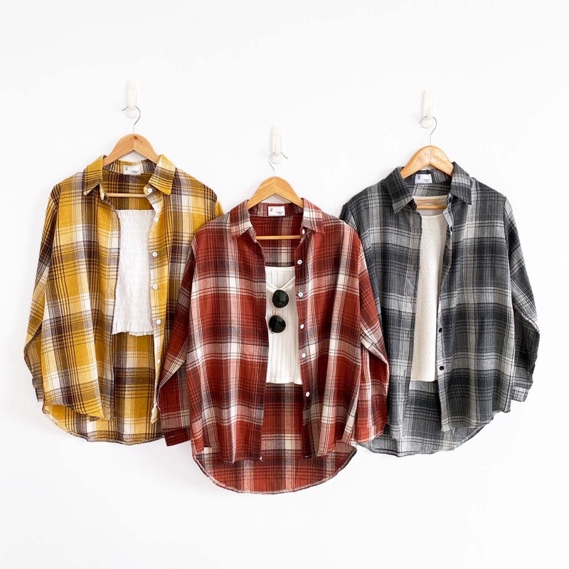 BOOMY FLANEL SHIRT