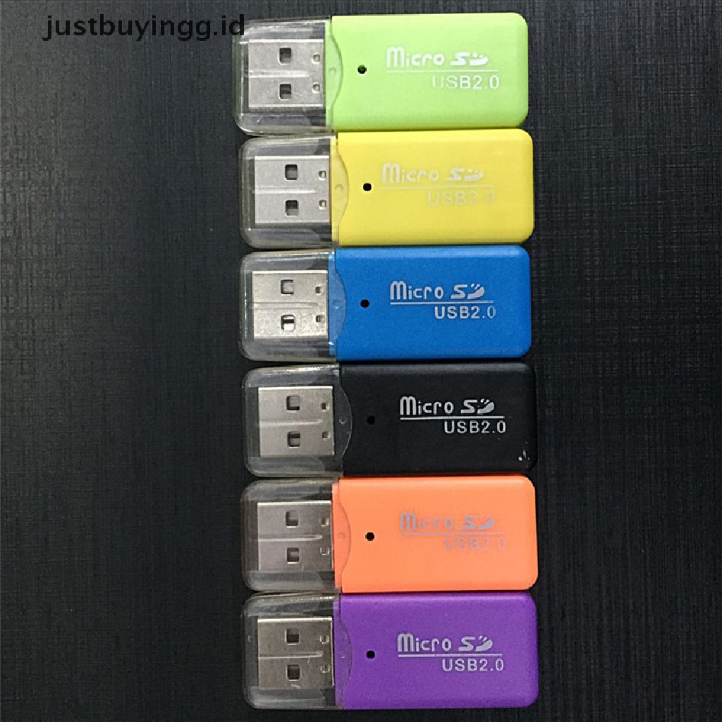 Memory Card Reader Mini Usb Sd / Mmc 480mbps Untuk Komputer Laptop