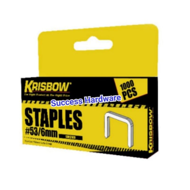 

KRISBOW ISI ULANG STAPLES / REFILL STAPLES 8MM 1000 PCS