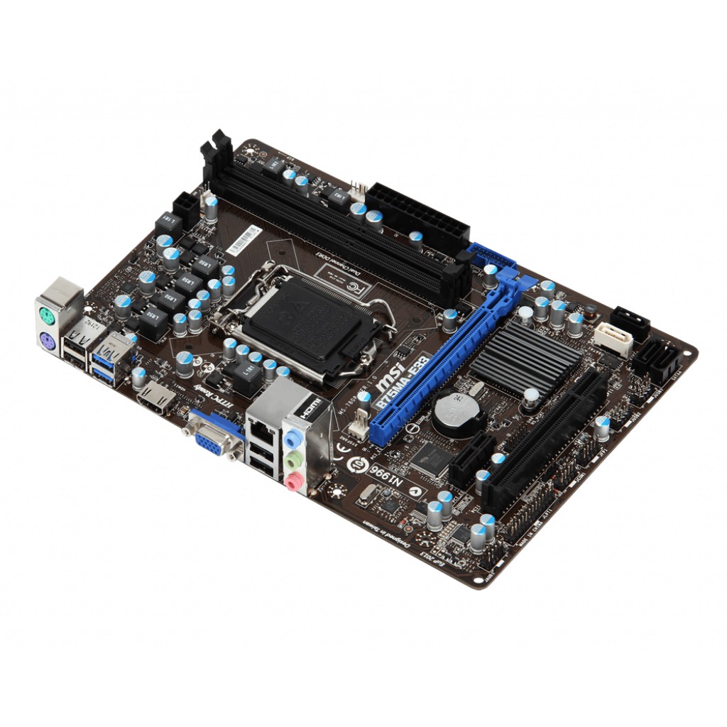 Mobo Mainboard Motherboard Intel LGA 1155 B75 MSI Onboard