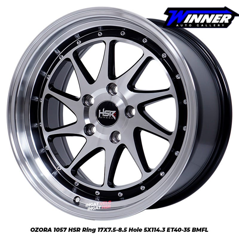 VELG RACING CONCAVE RING 17 CAMRY CIVIC CRZ MAZDA CX5 DLL