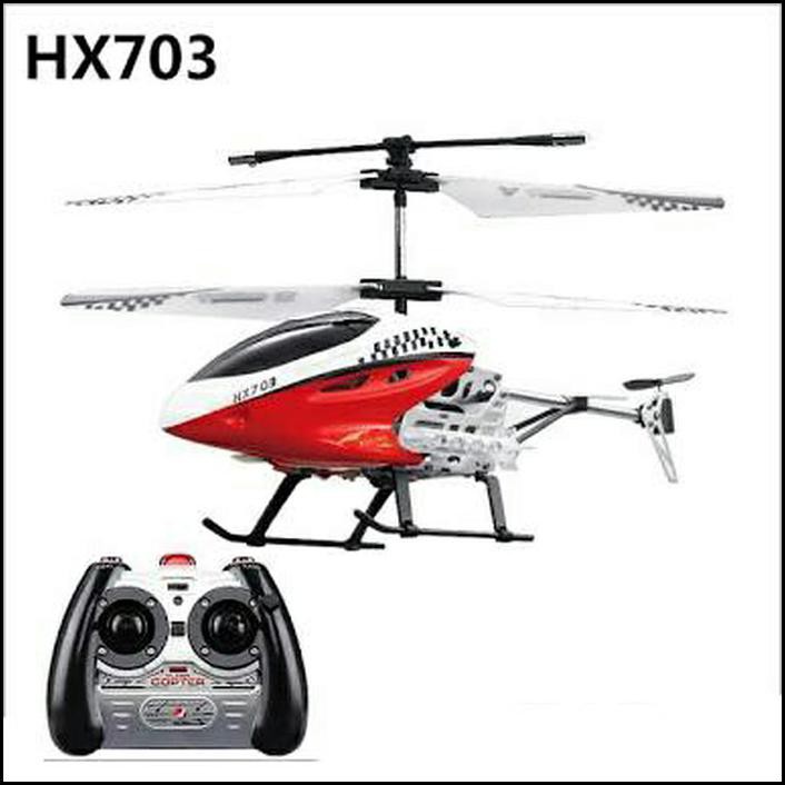 Heli Drone Rc Helicopter Mini Predator Hx703 703 Gyro Helikopter