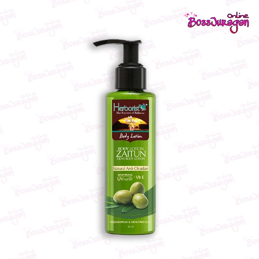 (BOSS) Herborist Body Lotion Zaitun - ZAITUN 145ML