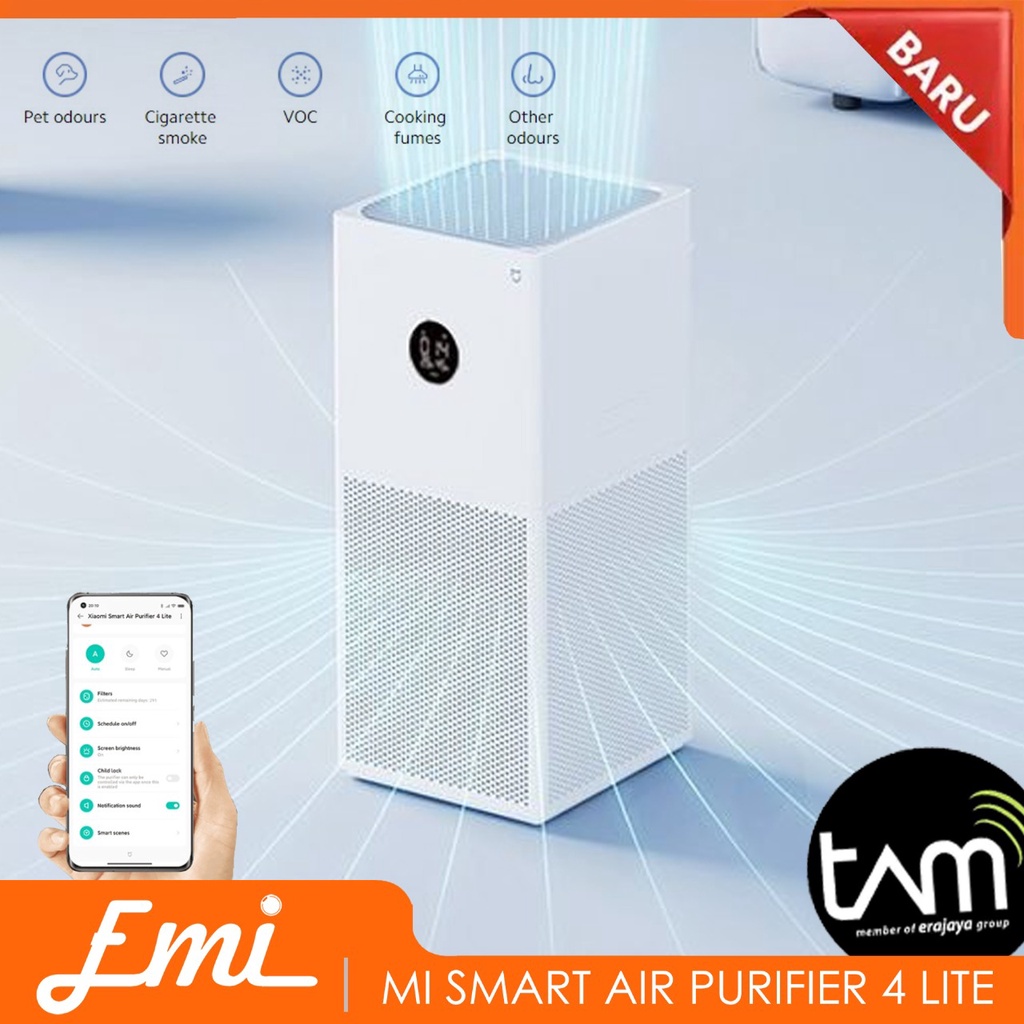 Mi Smart Air Purifier 4 Lite Penjernih Udara Garansi Resmi TAM