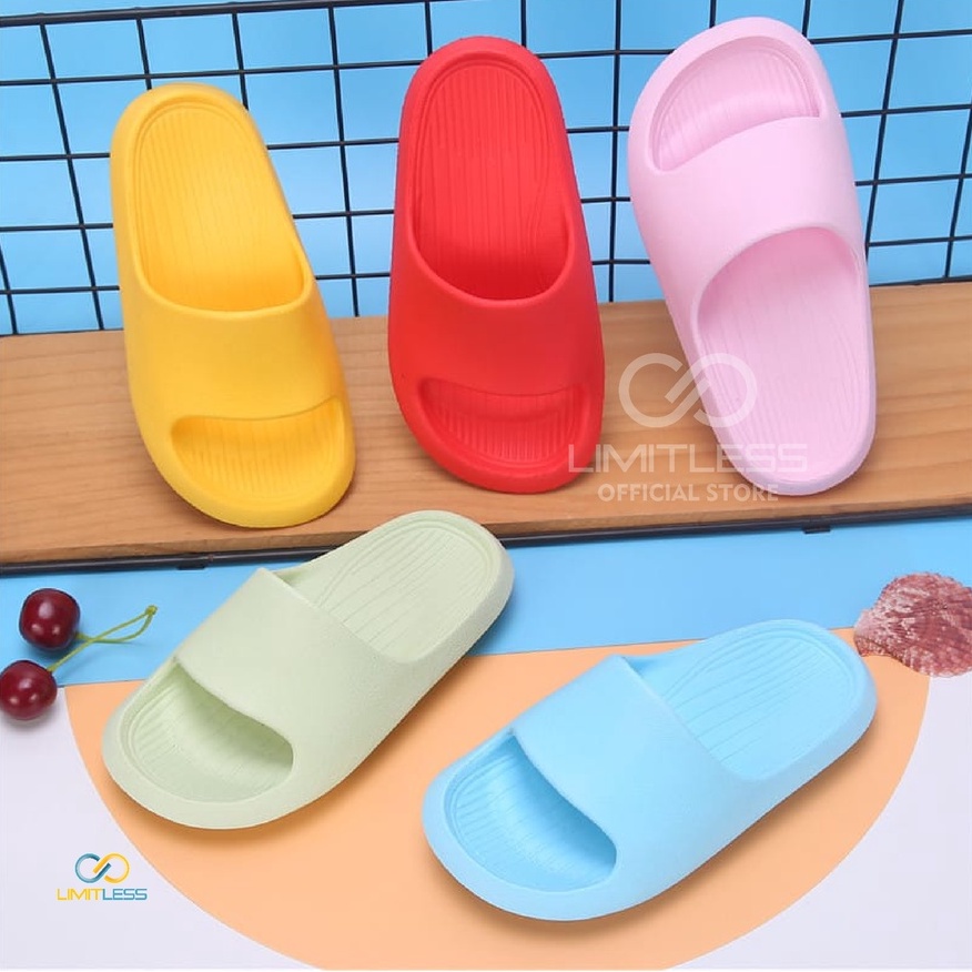 Sandal Anak Perempuan Limitless Sendal Anak Laki Laki Unisex Sandal Selop Anak Perempuan Sandal Karet Anak