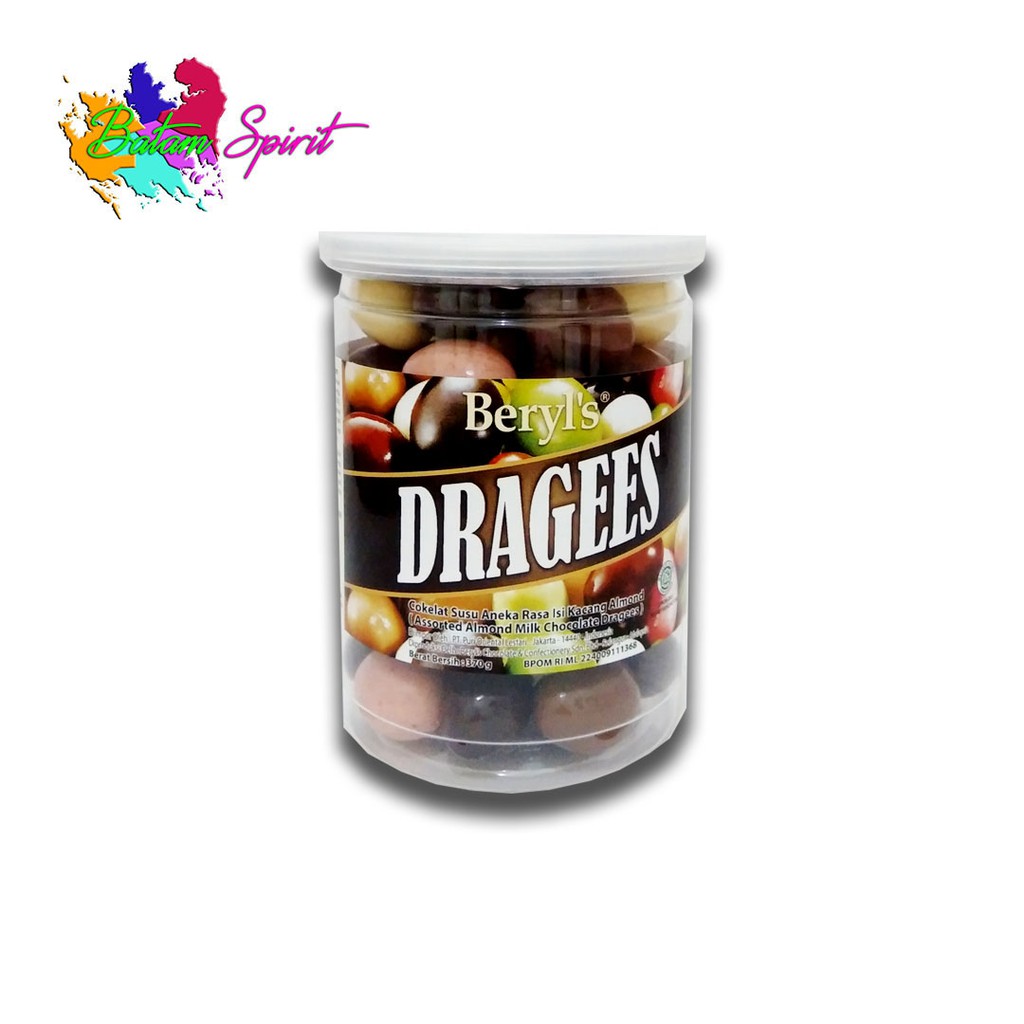 

BERYL'S DRAGEES ASSORTED ALMOND MILK 370GR