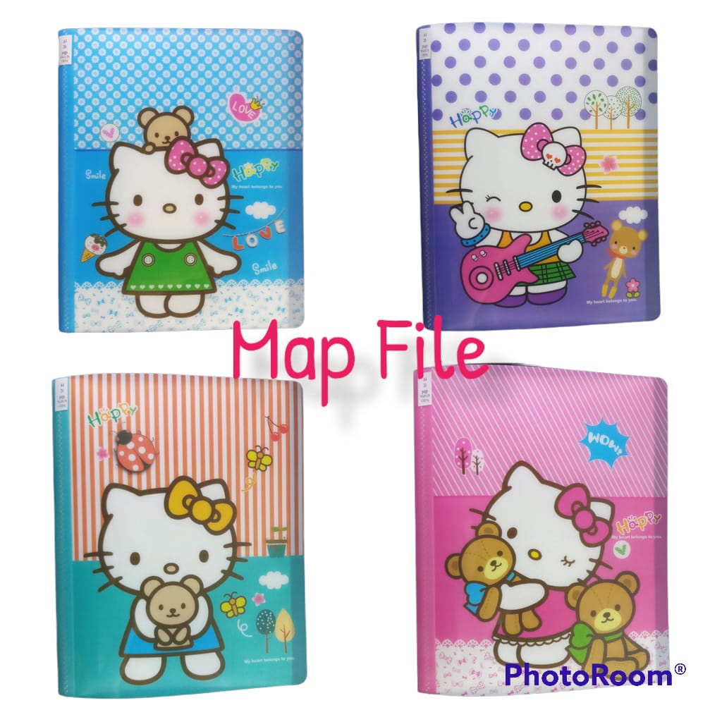 

Map File Plastik Hello Kitty