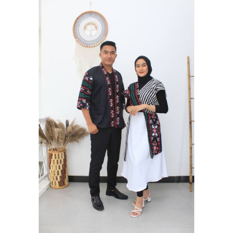 COUPLE BATIK DRESS BATIK SONGKET BATIK COUPLE KIMONO