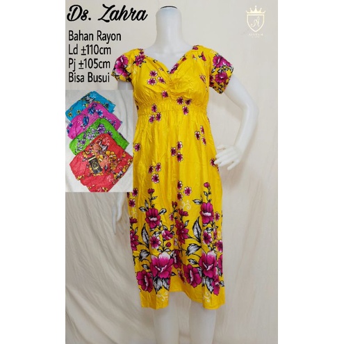 Daster Zahra / Daster Bali / Daster solo / Daster cincin