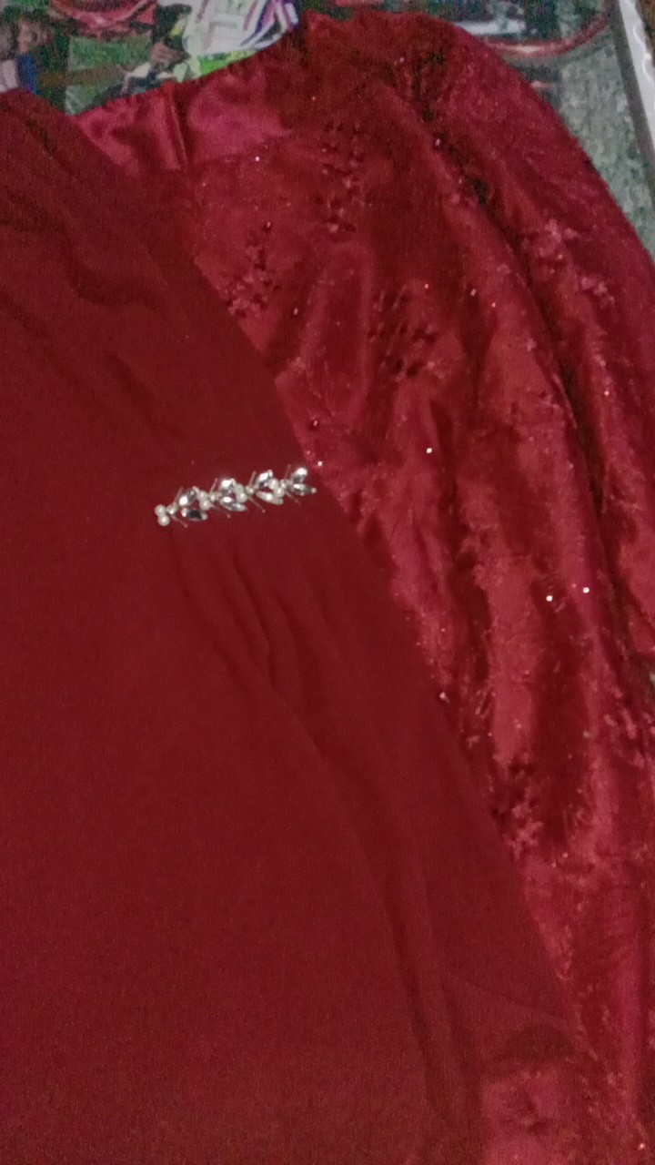 (promo) Nayaka Batik - Maxi Dress Syakila Mutiara | Gamis Brukat | Baju Lebaran | Maxi Farasya #2