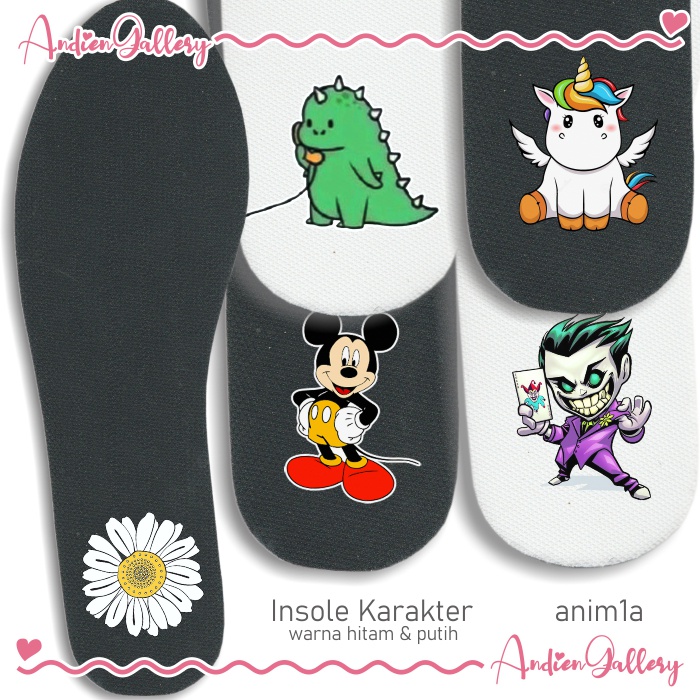Andien Gallery Alas Sepatu Anak Alas dalam Sepatu Anime Lucu