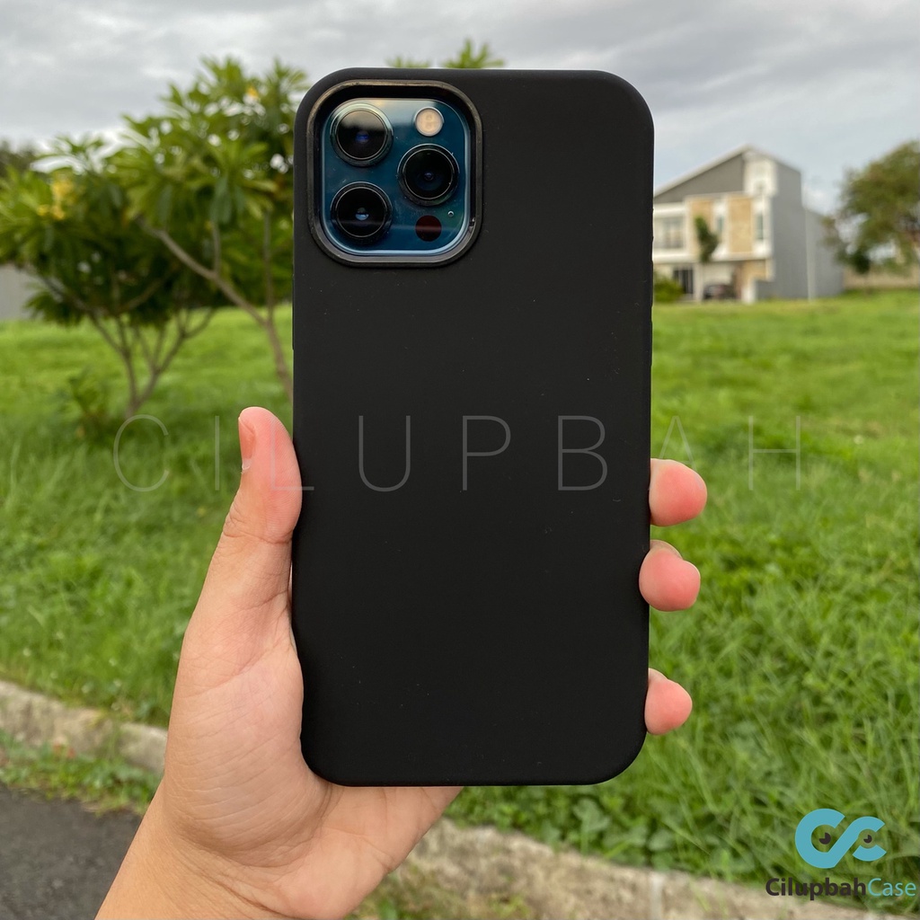 Premium Full Cover Softcase (3) for iPhone 6 7 8 6+ 7+ 8+ SE X XS XR 11 12 13 Mini Pro Max-Black