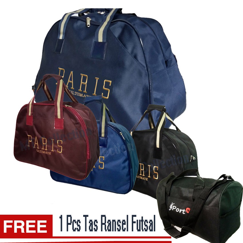 ( Buy 1 Get 1 Free ) Tas Ransel Pakaian Paris Ultimate Free Tas Futsal