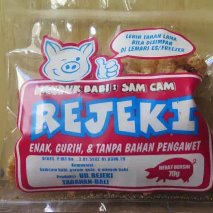 

Open Ds] Kerupuk Babi Bali Rejeki Samcan - 70Gr