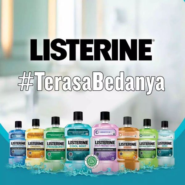 ✨LACIKOSME✨[500 ML] LISTERINE ANTISEPTIC MOUTHWASH - OBAT KUMUR ANTISEPTICK FRESH