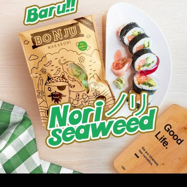 

Makaroni Bonju Seaweed 100gr