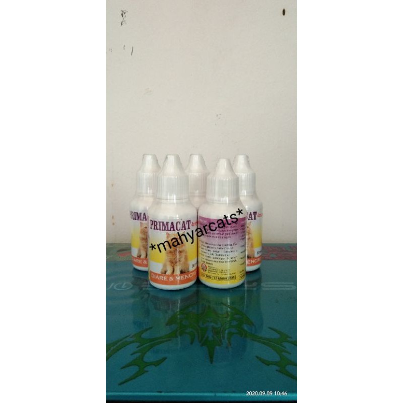 PRIMA CAT 30ml|Obat Mencret/Diare Kucing Ampuh