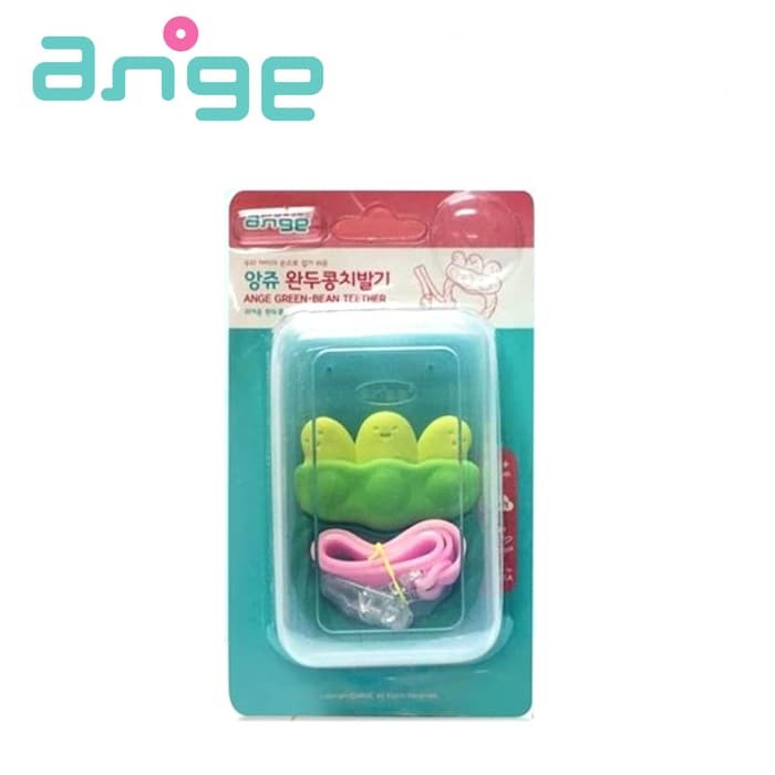 Ange Green Bean Teether/Gigitan bayi