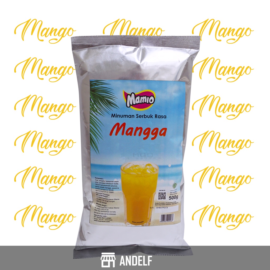 

Bubuk Minuman Mangga Kemasan 500 gram