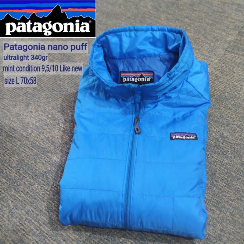 jaket patagonia nano puff jacket bulang ultralight bulu angsa original second gunung bekas 2nd