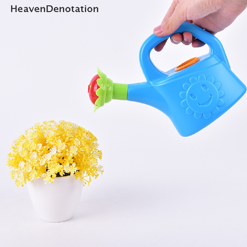 [HeavenDenotation] Sprinkler Watering Can Cute Cartoon Kids Plastic Flowers Bottle Beach Spray Toy