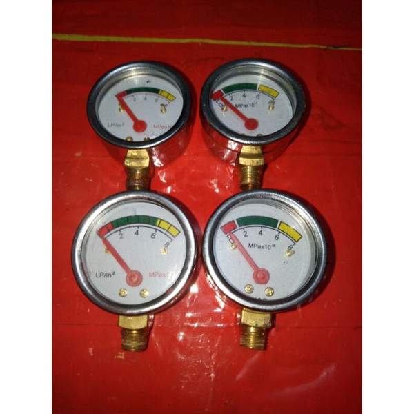 Manometer regulator standar miyako 3,5cm.