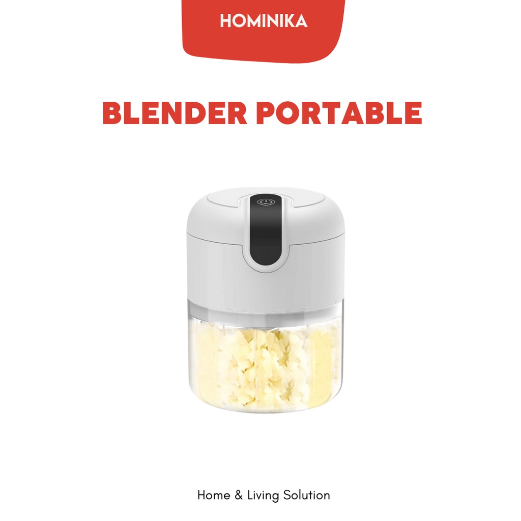 Blender Portable HMN24 Mini Juicer Belender Kecil Choper