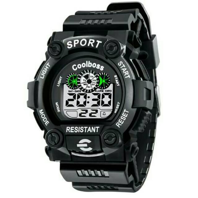 Jam Tangan Sport Unisex CoolBoss Waterproof