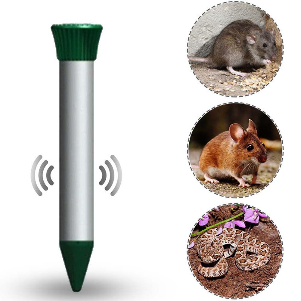 [Elegan] Animal Repeller IP45 Ultrasonic Taman Ular Burung Pengusir Kucing