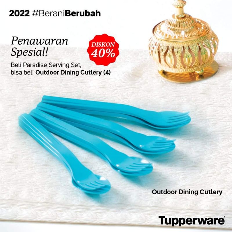 sendok (cutlery) TUPPERWARE