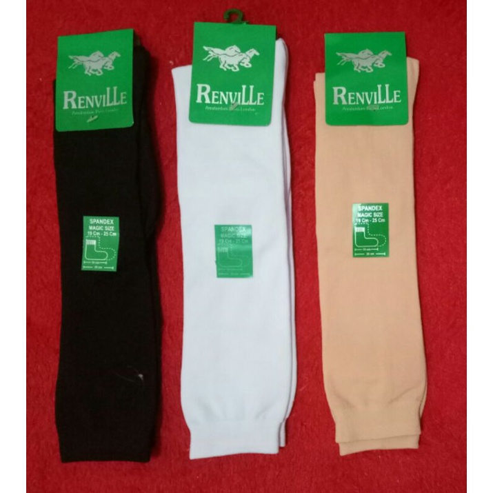 Kaos kaki panjang selutut ,kaos kaki sebetis ,kaos kaki semata kaki / kaos kaki merk renville