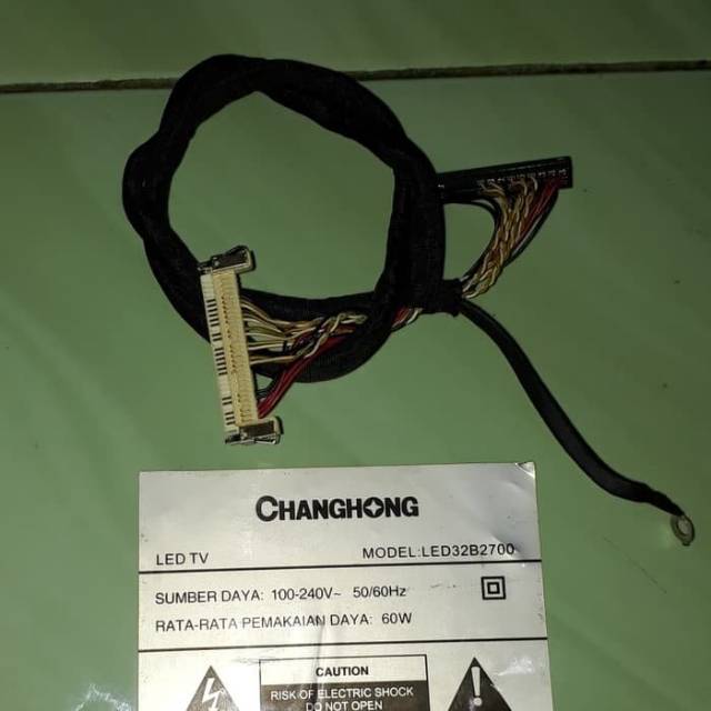 Kabel LVDS Original Changhong LED32B2700 32B2700
