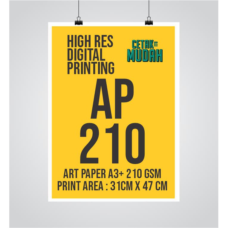 

Cetak Artpaper 210gr A3+ Berkualitas