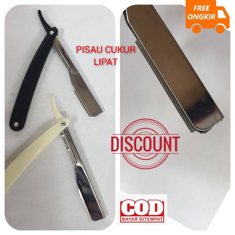 Alat Cukur kumis manual shaver murah dan  bagus cukuran jenggot silet original pisau cukur lipat