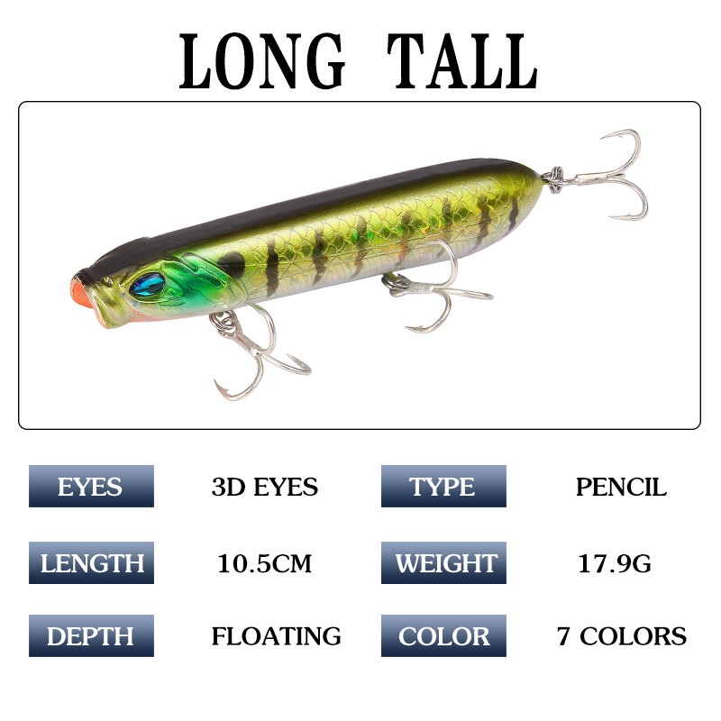 Fishing Bait Set Fishing Lure Heavy Sinking Minnow Plastic Bait Fishing Bait Spinner Bait Umpan Mancing Floating Tackle Fish bait Lure For Fishing Buzz Bait Lure SwimBait Lure Fishing Gear Fishing Accessories 1PCS 18g/11.5cm