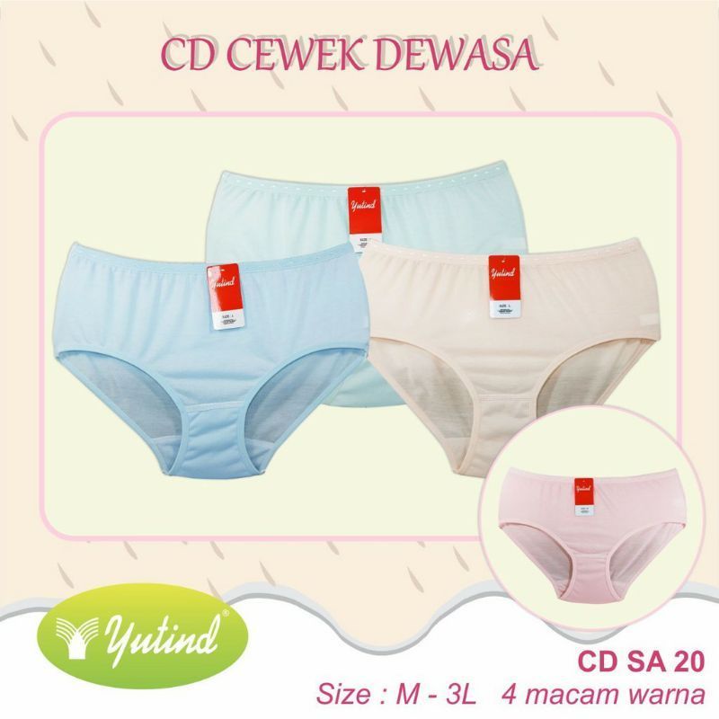 CD YUTIND DEWASA POLOS (3PCS)