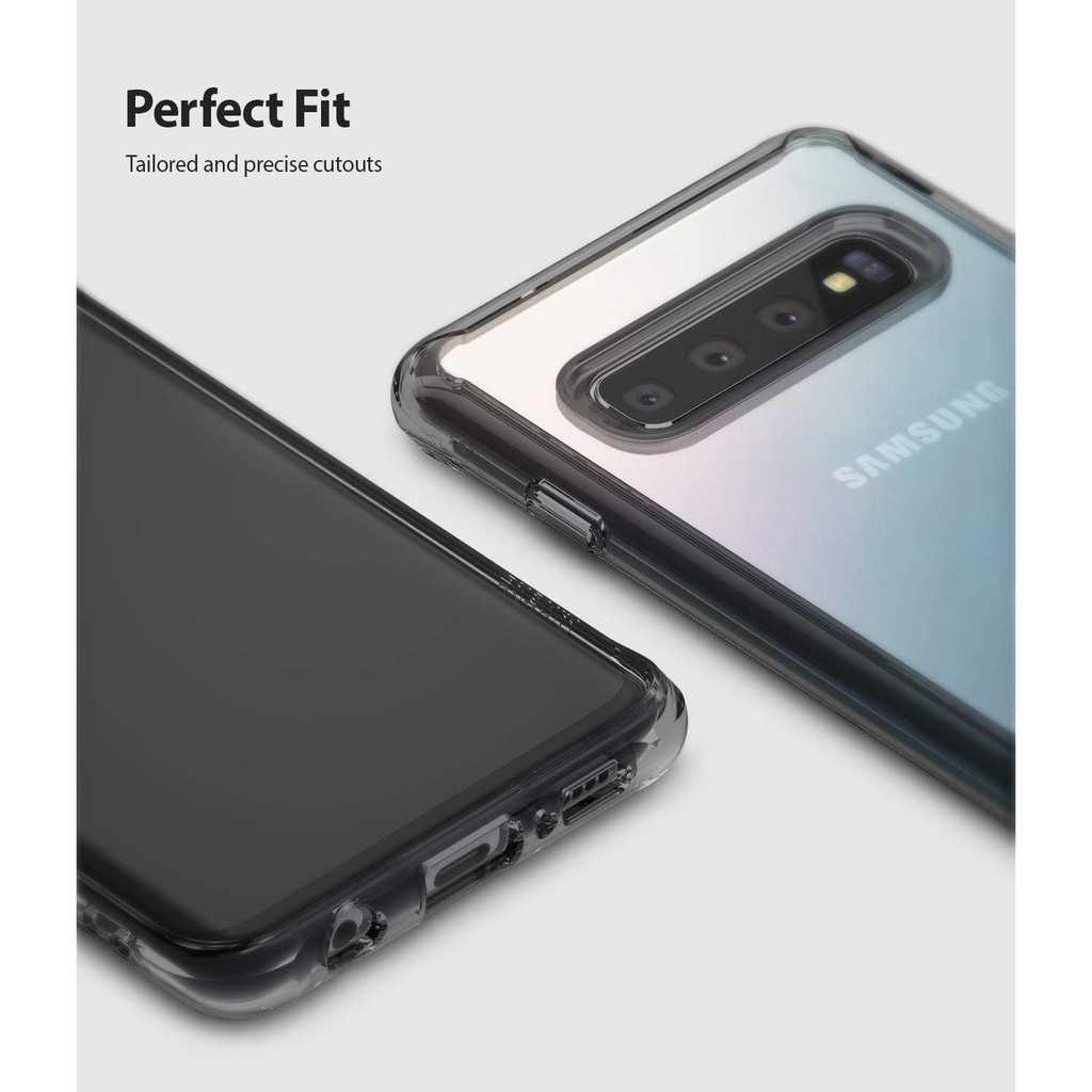 Case Galaxy S10 Plus / S10e / S10 Ringke Fusion Anti Crack Transparan Casing Samsung