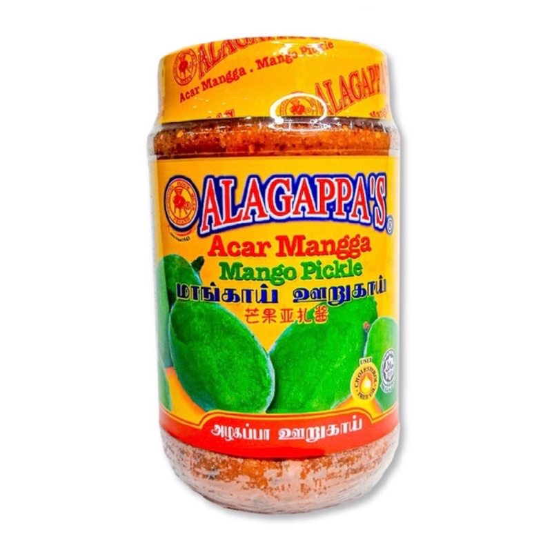 

ALAGAPPA'S Acar Mangga 350gr / ALAGAPPA'S Mango Pickie/ ALAGAPPAS