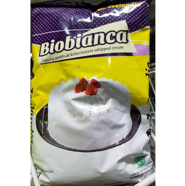 

ZEELANDIA BIOBIANCA Tepung pembuat krim / Instant Whipped Cream 1KG