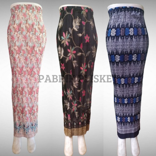 Prt Rok Plisket/Rok Plisket Batik Jumbo/Rok Kebaya Batik/Rok Batik Panjang/Rok PlisketRok Plisket