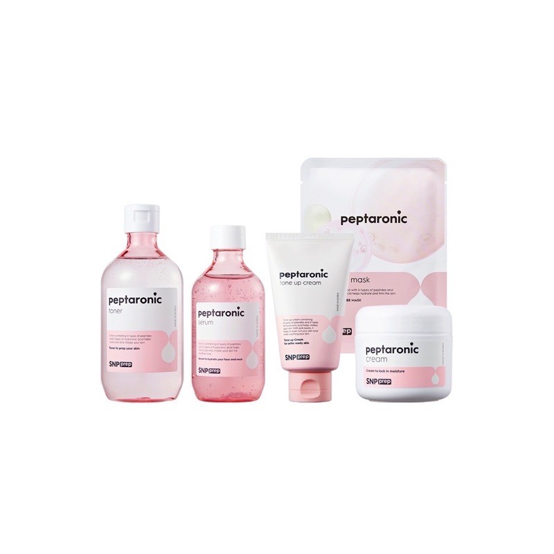 SNP PREP PEPTARONIC TONER | SERUM | CREAM | TONEUP | SHEET MASK