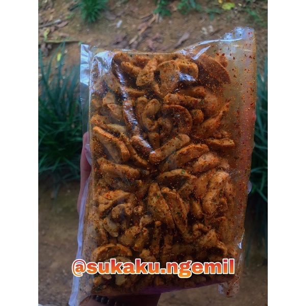 

Basreng Pedas daun jeruk 1kg / basreng 500 gram / Basreng 250gram