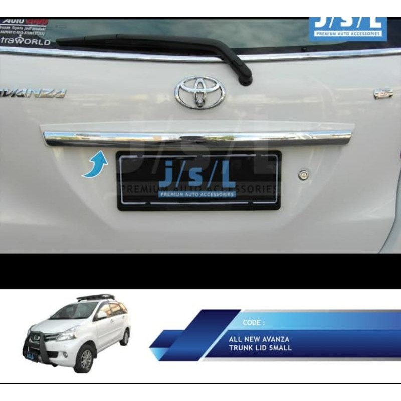 trunk lid  all new avanza Xenia small chrome jsl