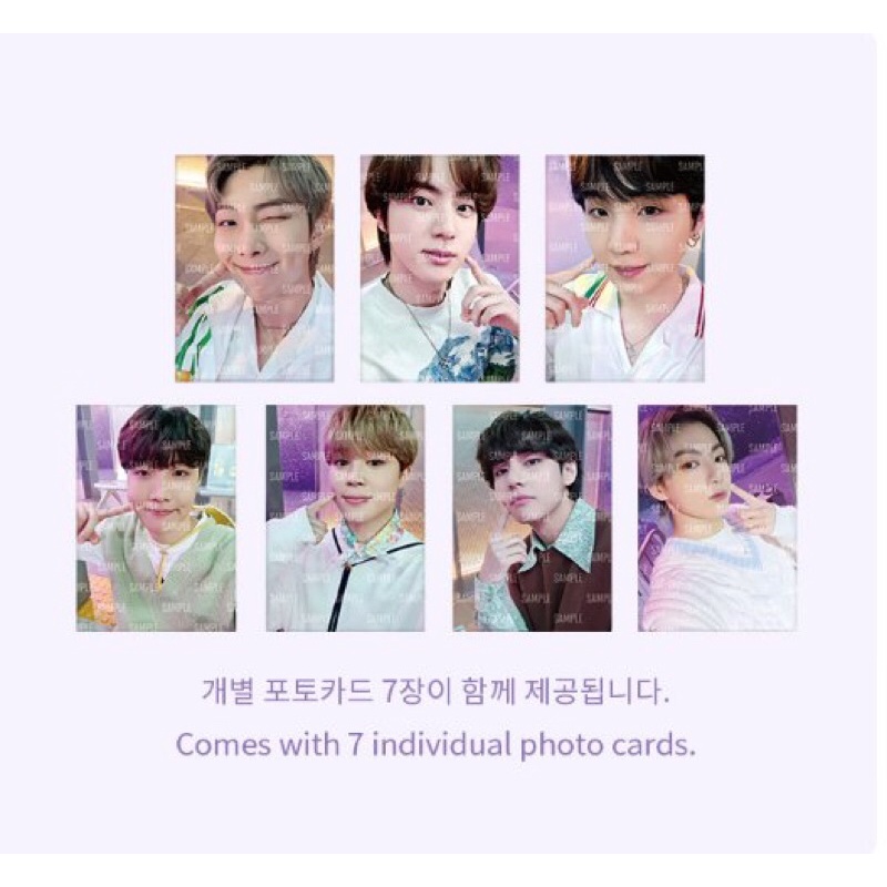 Photocard BTS Pazamas Sowoozoo