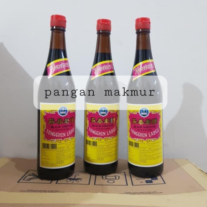 

black vinegar narcissus / cuka hitam 640 ml BERKUALITAS