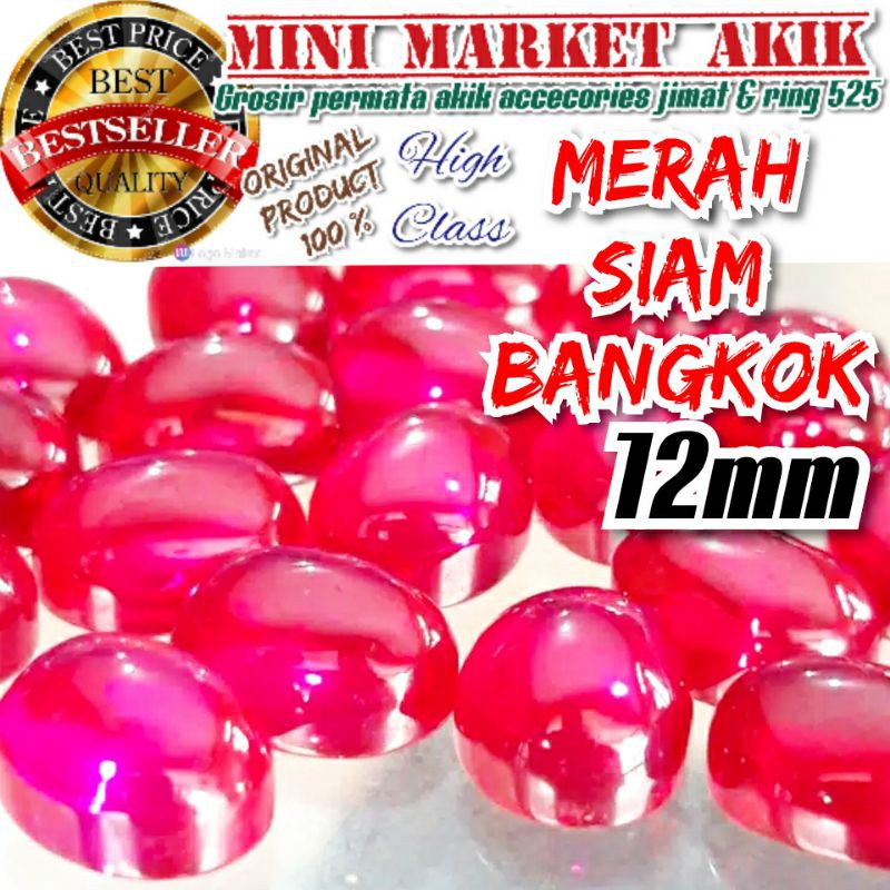 Batu akik merah siam bangkok