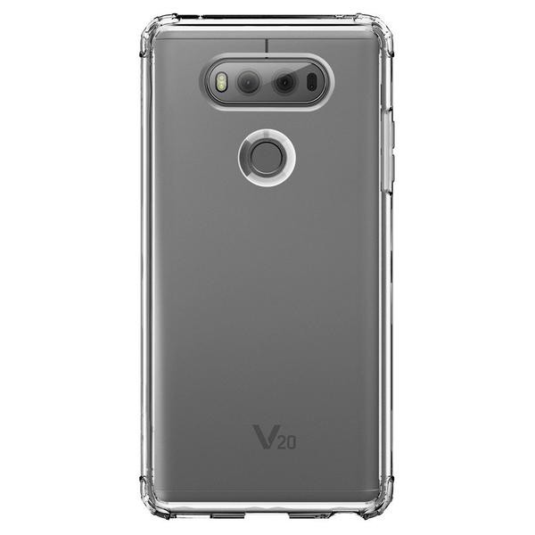 DISKON SPIGEN LG V20 CASE CRYSTAL SHELL - CRYSTAL CLEAR ORIGINAL