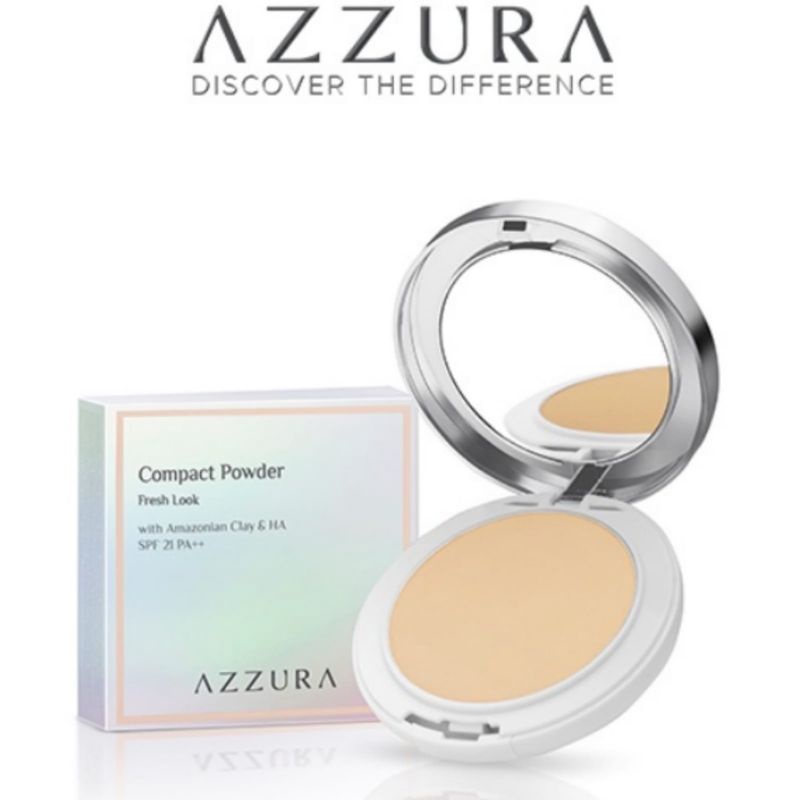 AZZURA COMPACT POWDER BEDAK PADAT ORIGINAL 100%